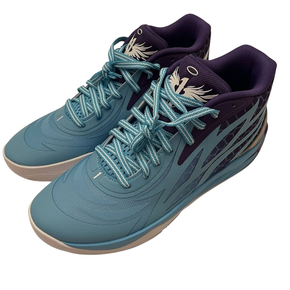 Puma Blue High-Top Sneakers